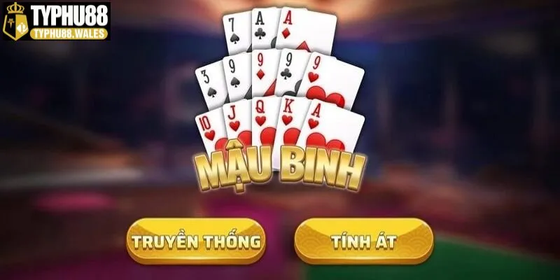 Chơi game mậu binh online tại Typhu88